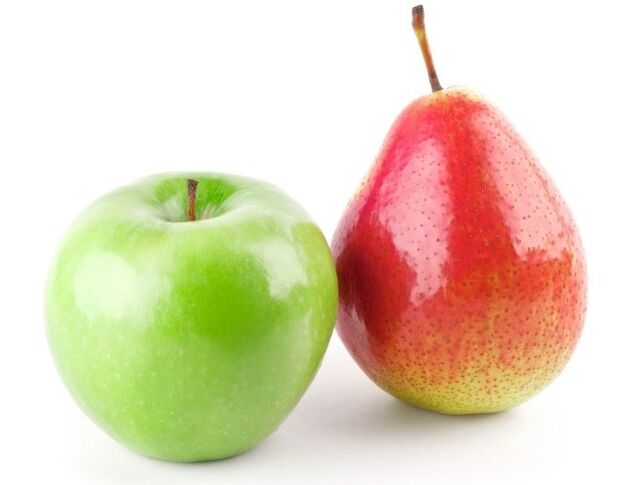 ябълка и круша за диета дюкан