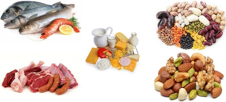 протеинови продукти на протеинова диета